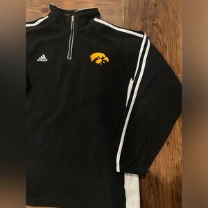 Adidas Iowa Hawkeyes Quarter Zip Pullover